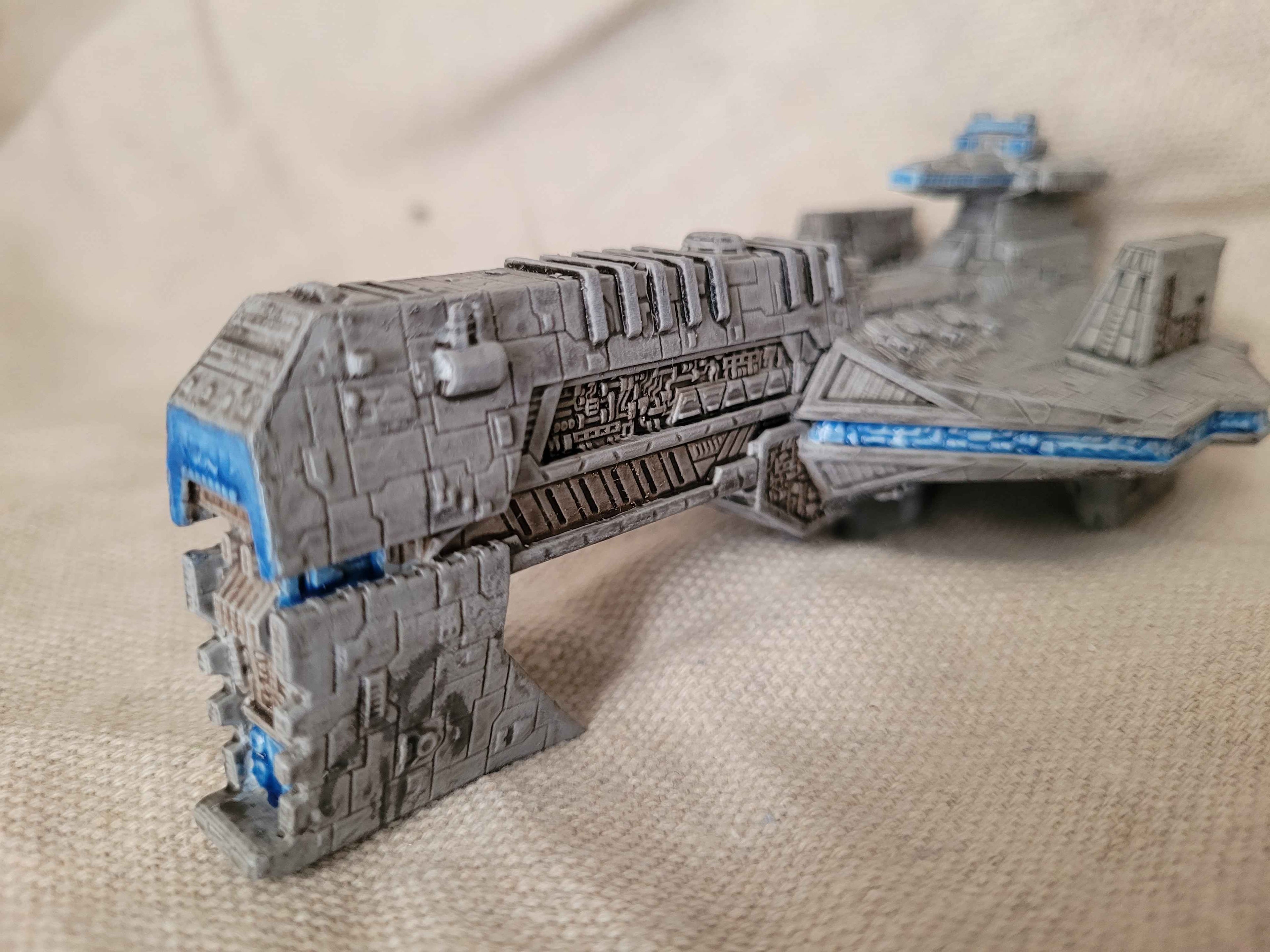 Star Wars Armada Keldabe Class Battleship 3D