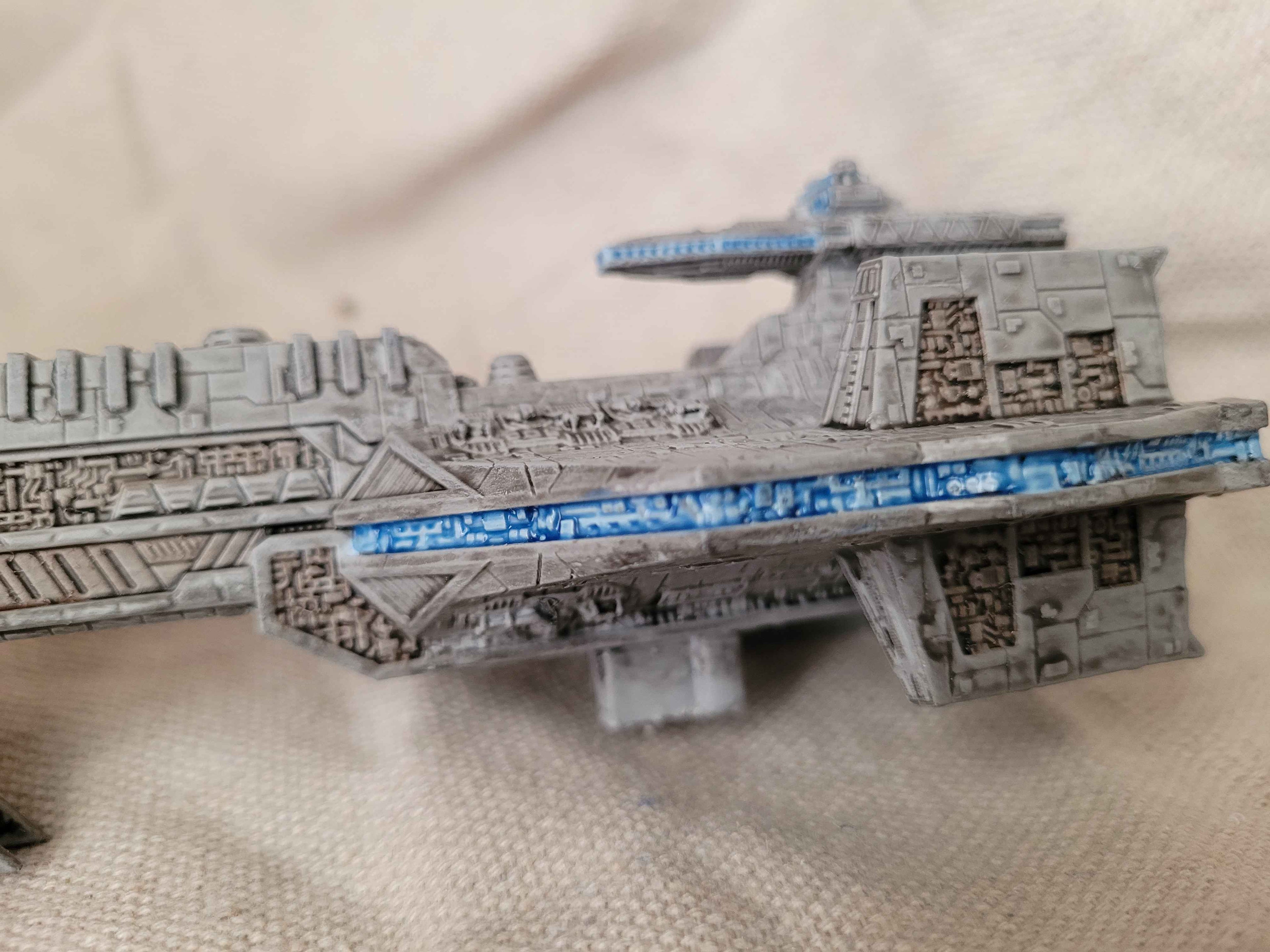 Star Wars Armada Keldabe Class Battleship 3D
