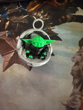 Grogu Mandalorian Keychain