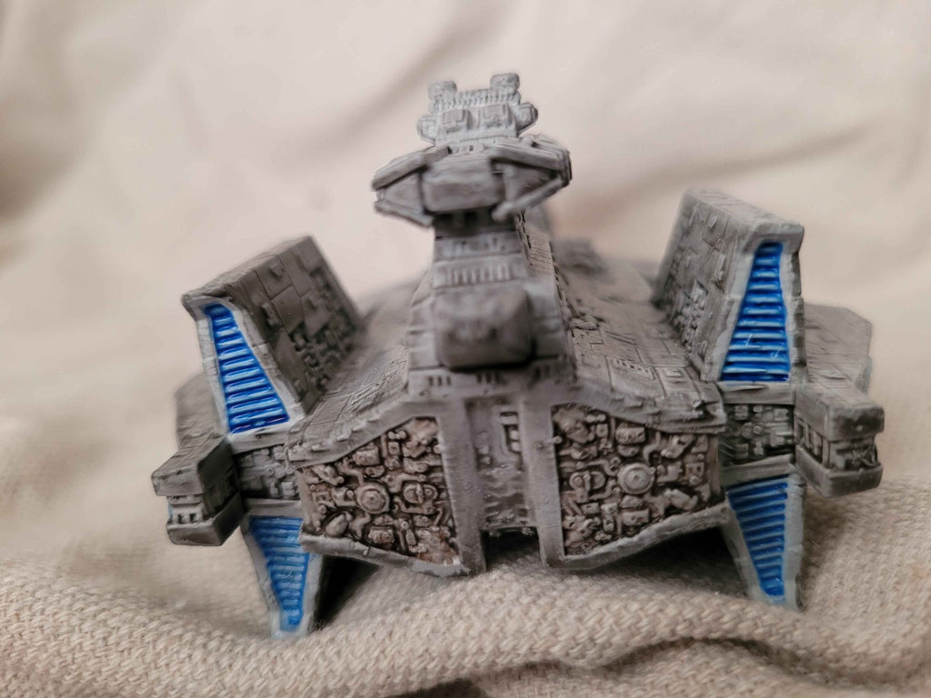 Star Wars Armada Keldabe Class Battleship 3D Print Painted
