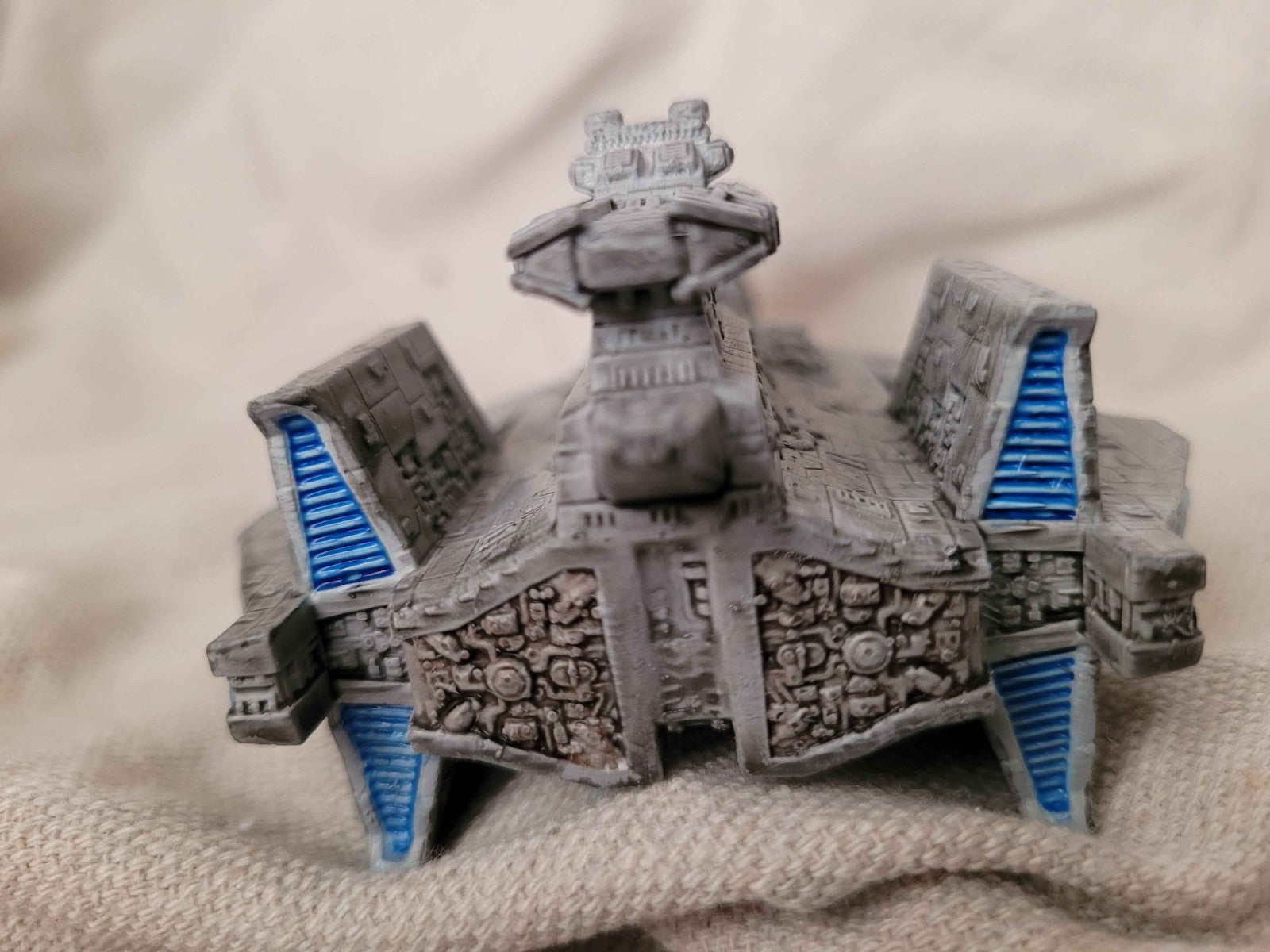 Star Wars Armada Keldabe Class Battleship 3D Print Painted